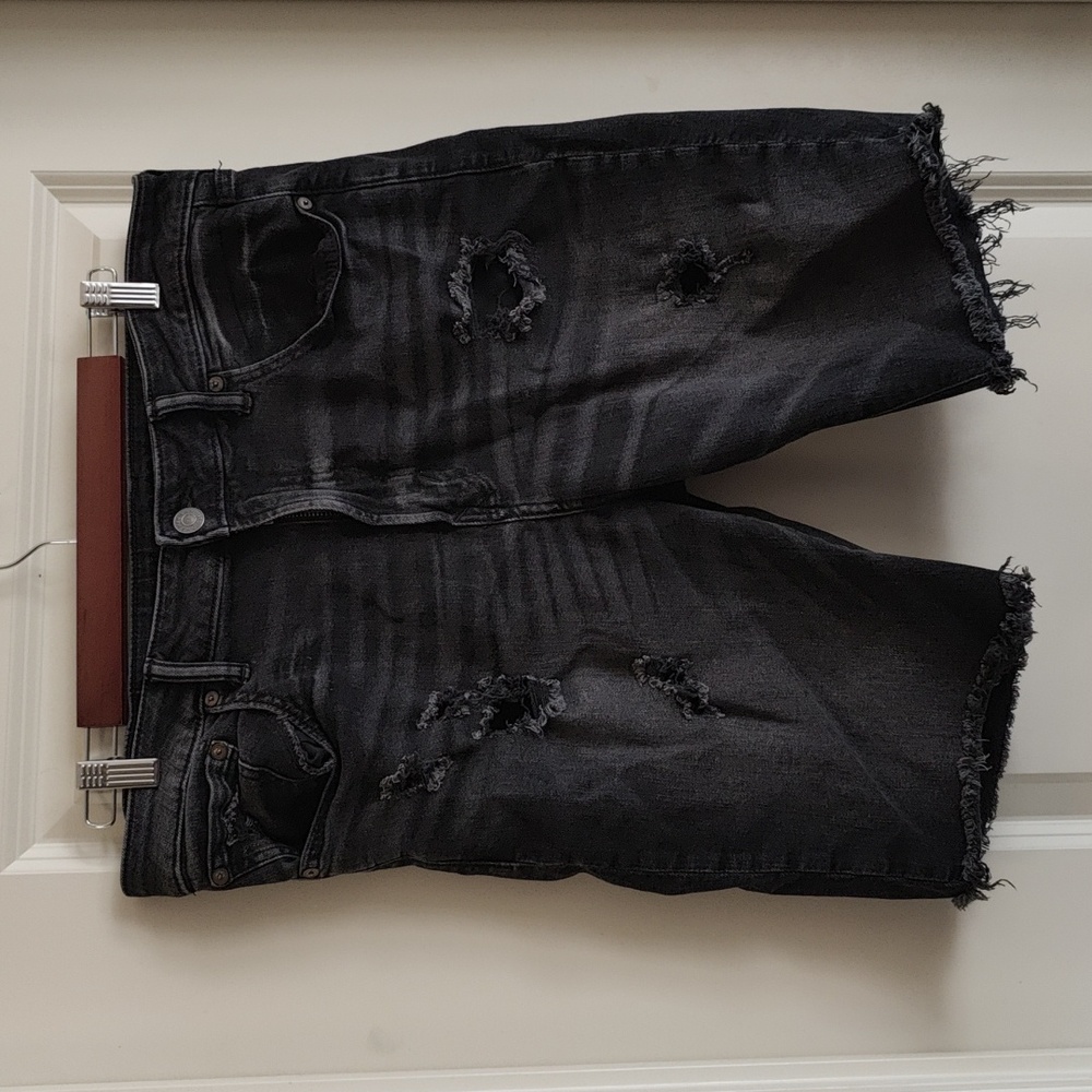 American Eagle Distressed Jean Shorts